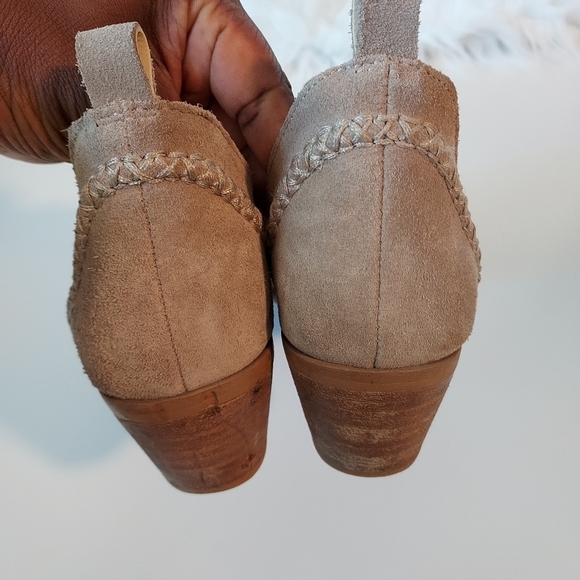 SOLE Society Tan  Suede Bootie - Picture 5 of 9